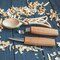 Wood Spoon Carving Kit for Beginners DIY04 - Whittling Set Includes Spoon Carving Tools, Sloyd Whittling Knife Hook Knife, Basswood Blank - Woodworking Hobby Kit for Adults & Kids